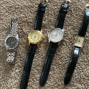 Lot of 4 Men’s watches